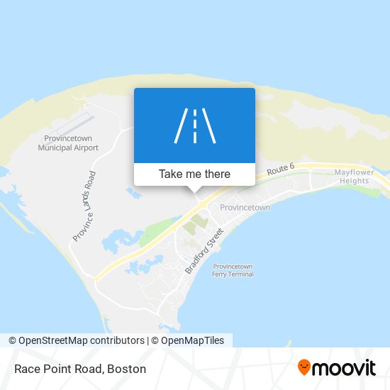 Race Point Road map