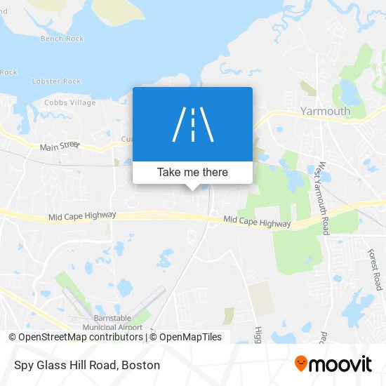 Mapa de Spy Glass Hill Road