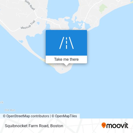 Mapa de Squibnocket Farm Road