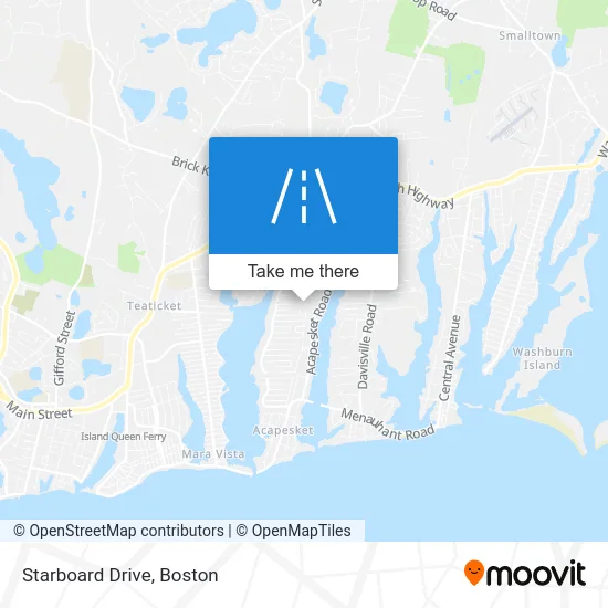 Starboard Drive map