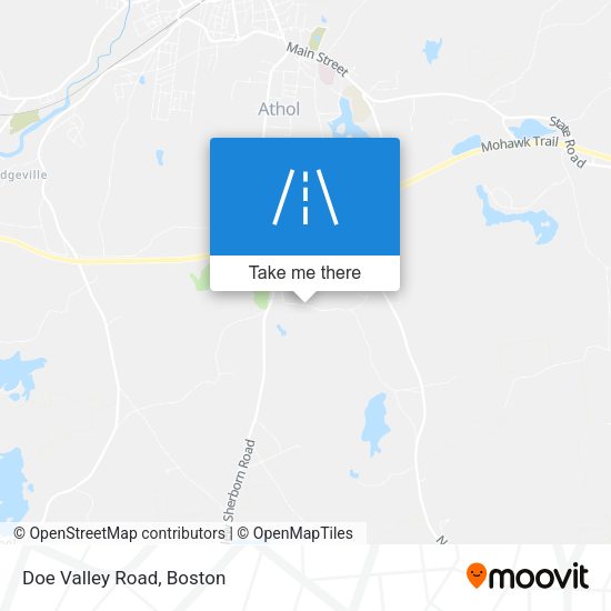 Mapa de Doe Valley Road