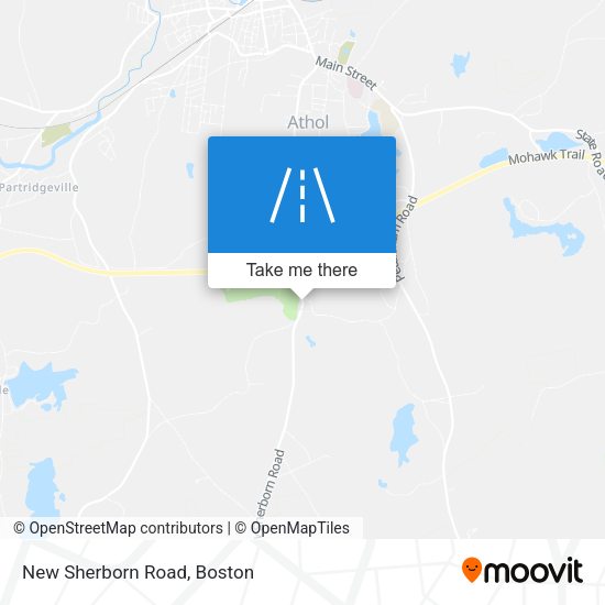 Mapa de New Sherborn Road