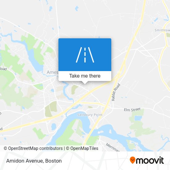 Mapa de Amidon Avenue