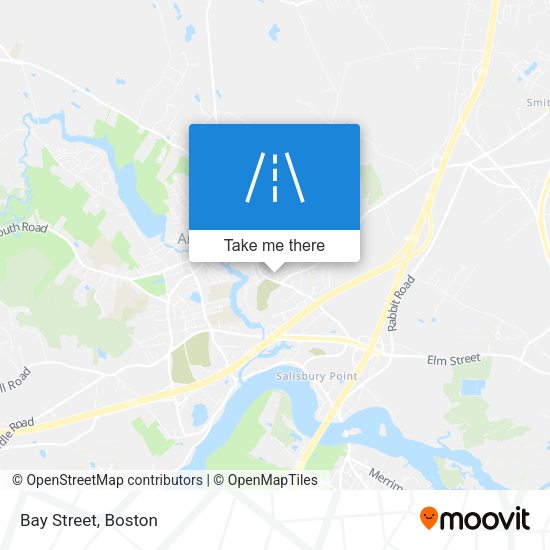 Mapa de Bay Street