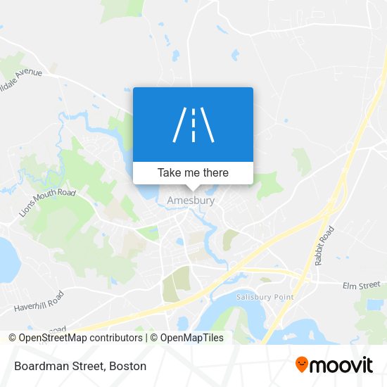 Mapa de Boardman Street