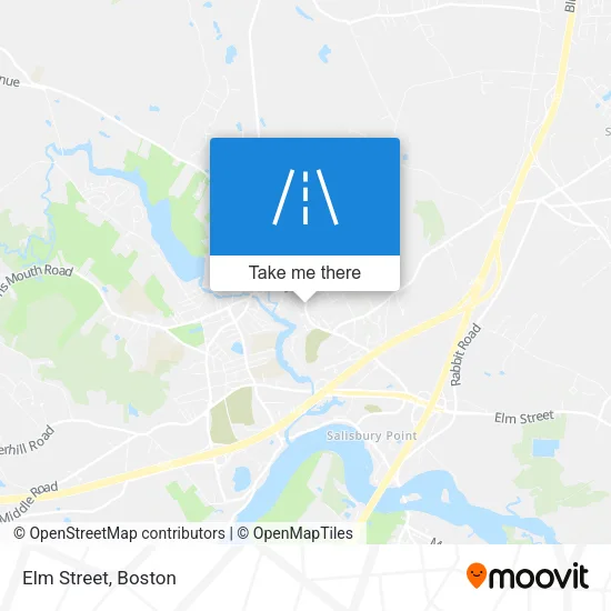 Elm Street map