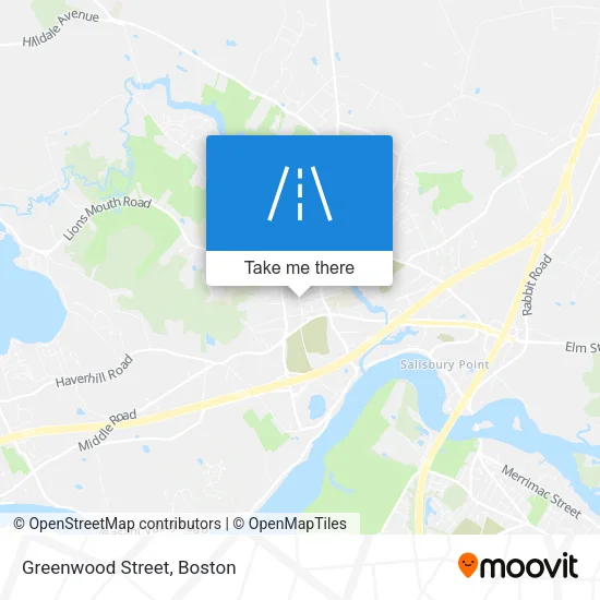 Mapa de Greenwood Street