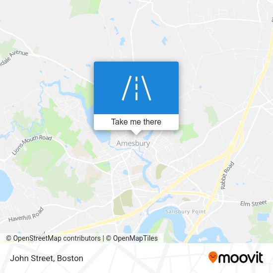 Mapa de John Street