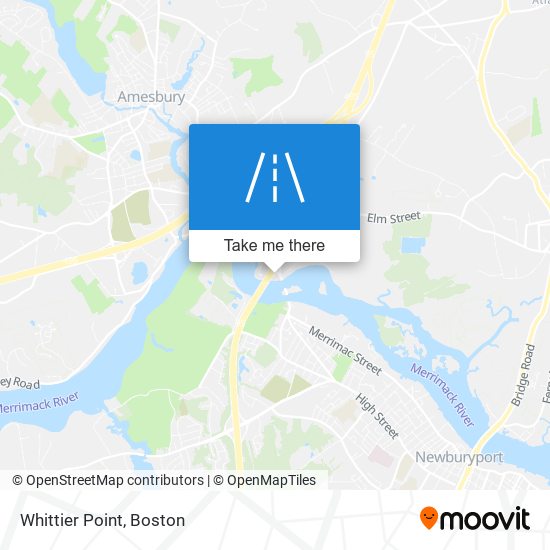 Mapa de Whittier Point