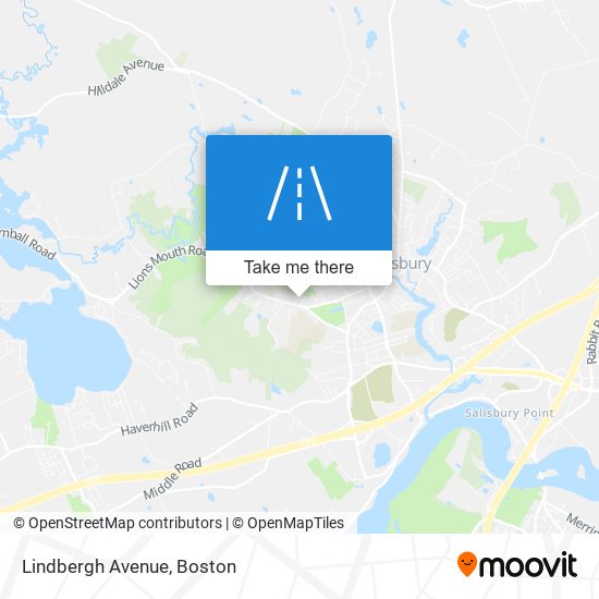 Mapa de Lindbergh Avenue
