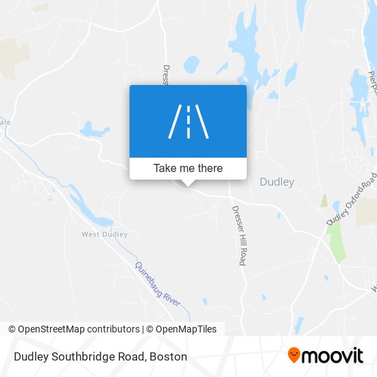 Mapa de Dudley Southbridge Road