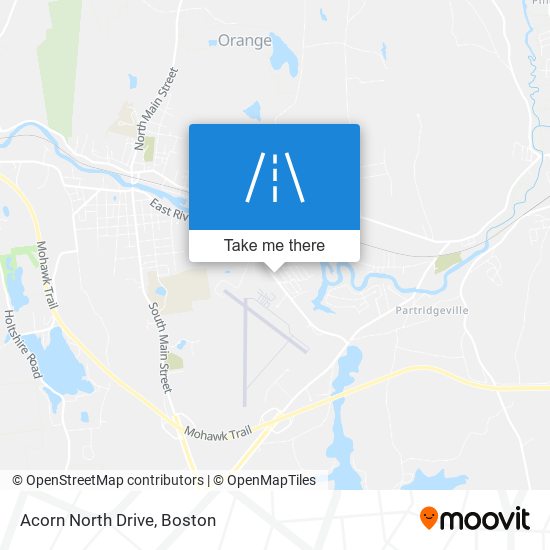Acorn North Drive map