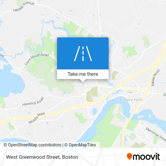 Mapa de West Greenwood Street