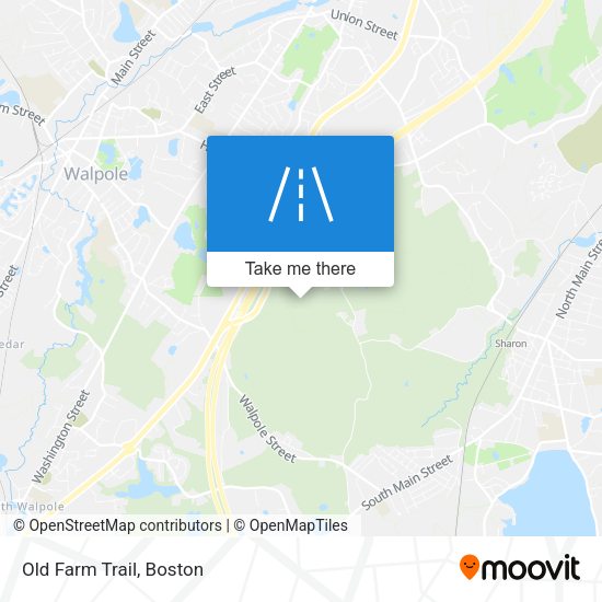 Mapa de Old Farm Trail