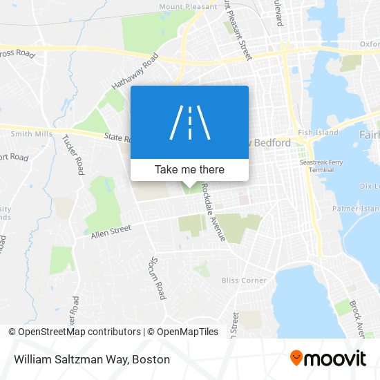 William Saltzman Way map