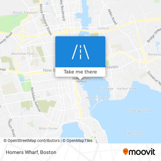 Homers Wharf map
