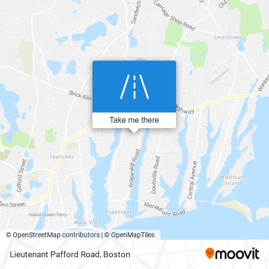 Lieutenant Pafford Road map