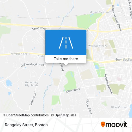 Mapa de Rangeley Street
