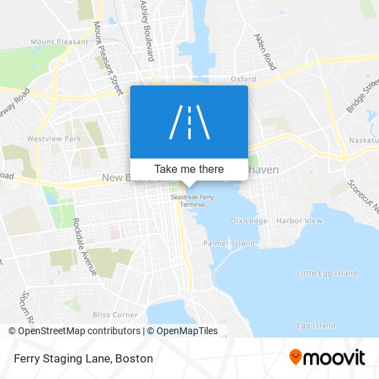 Mapa de Ferry Staging Lane