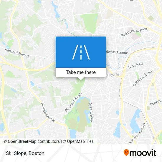 Ski Slope map