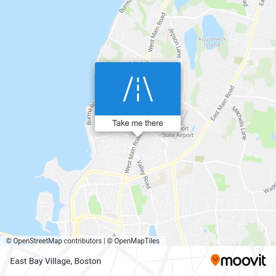Mapa de East Bay Village