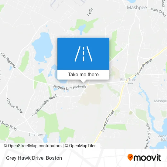 Grey Hawk Drive map