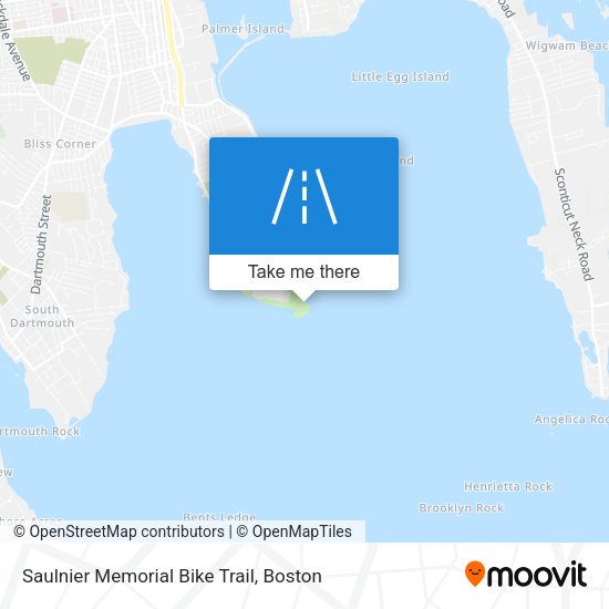 Saulnier Memorial Bike Trail map