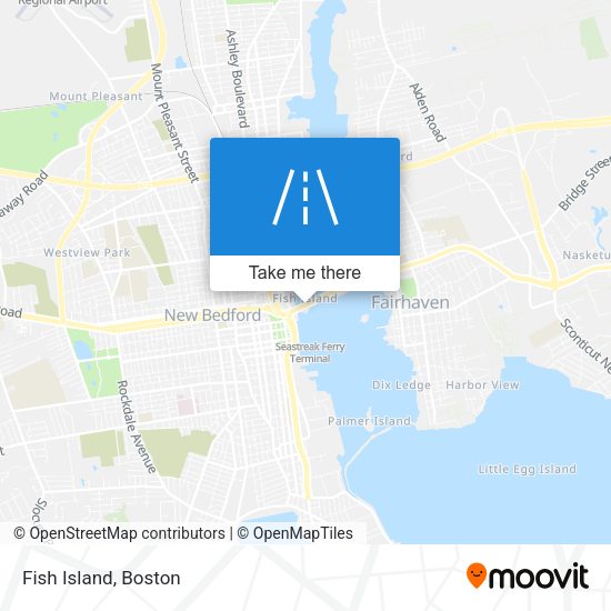 Mapa de Fish Island