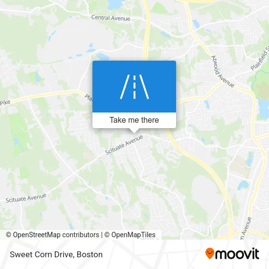 Sweet Corn Drive map