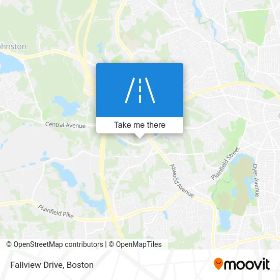 Fallview Drive map