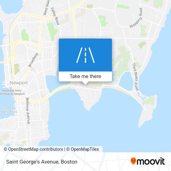 Saint George's Avenue map