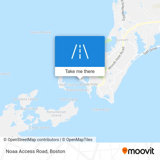 Noaa Access Road map
