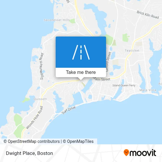 Dwight Place map
