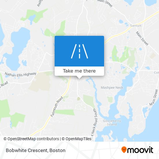 Bobwhite Crescent map