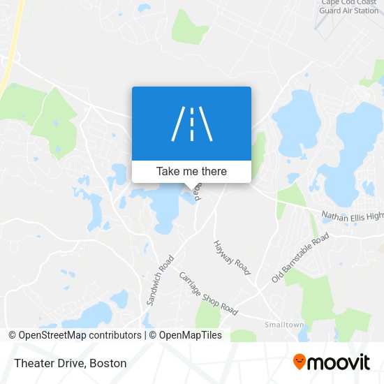 Mapa de Theater Drive
