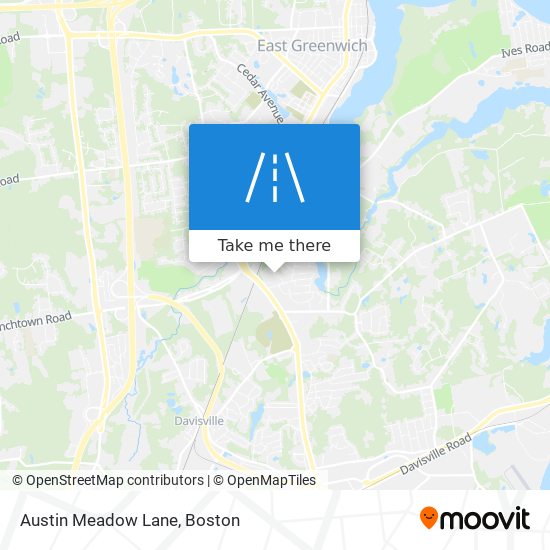 Mapa de Austin Meadow Lane