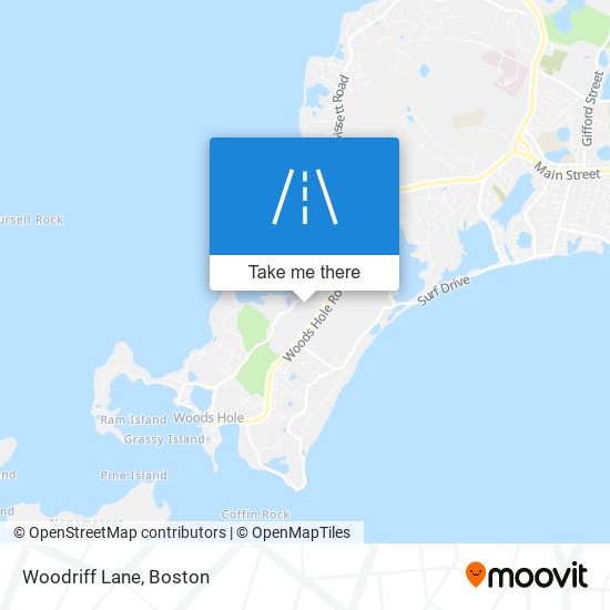 Mapa de Woodriff Lane