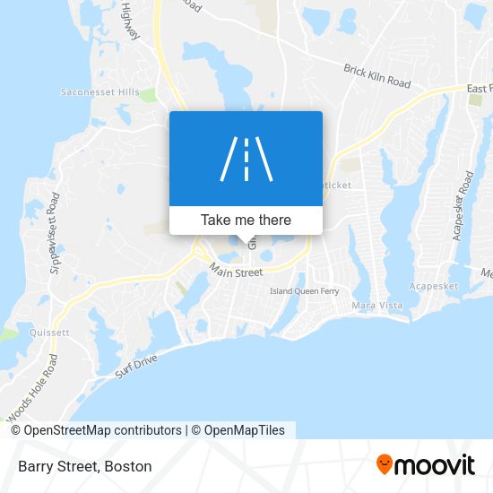 Mapa de Barry Street