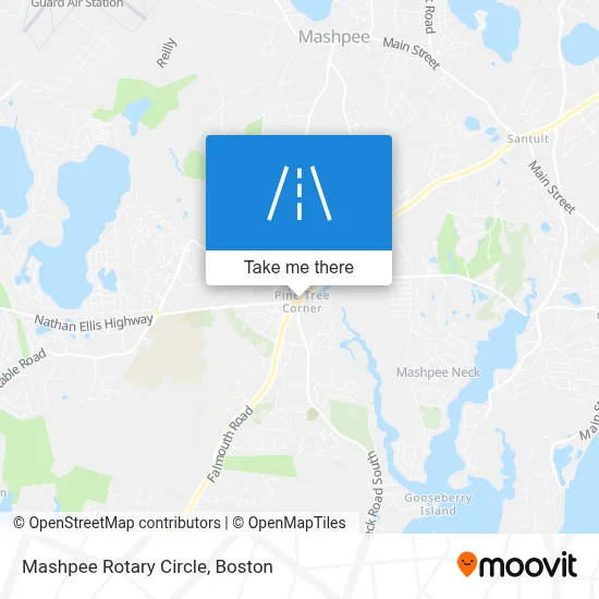 Mashpee Rotary Circle map