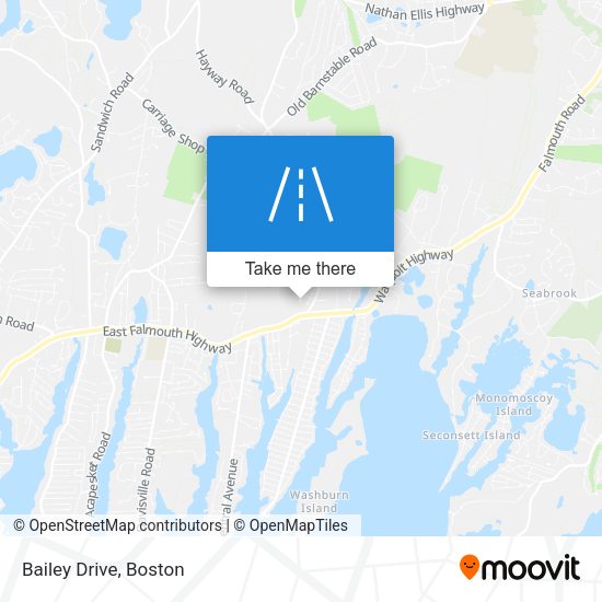 Mapa de Bailey Drive