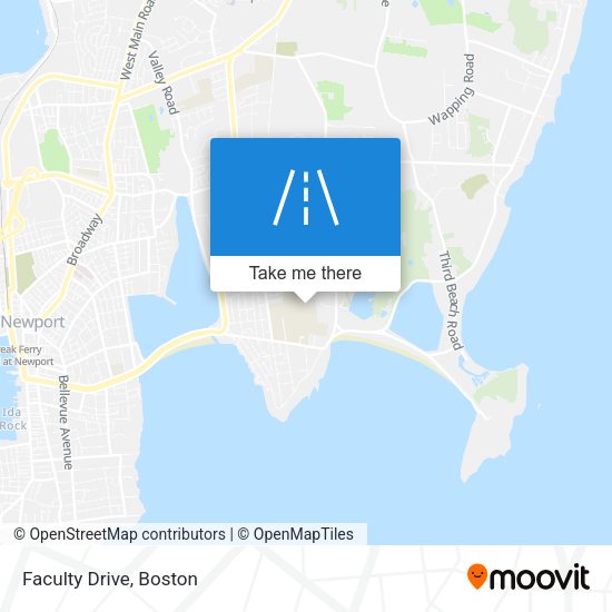 Mapa de Faculty Drive