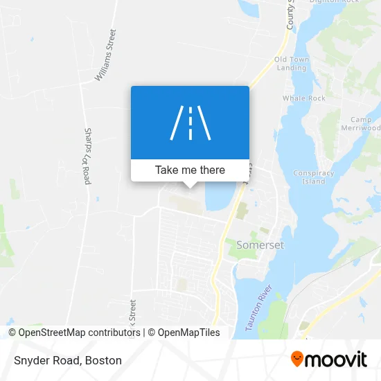 Snyder Road map