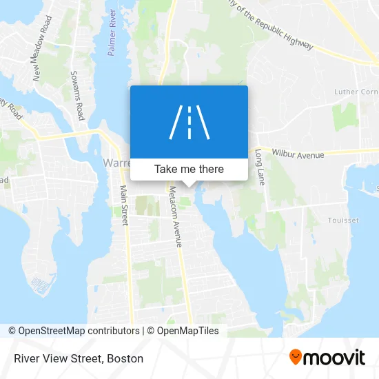 River View Street map