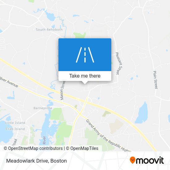 Mapa de Meadowlark Drive