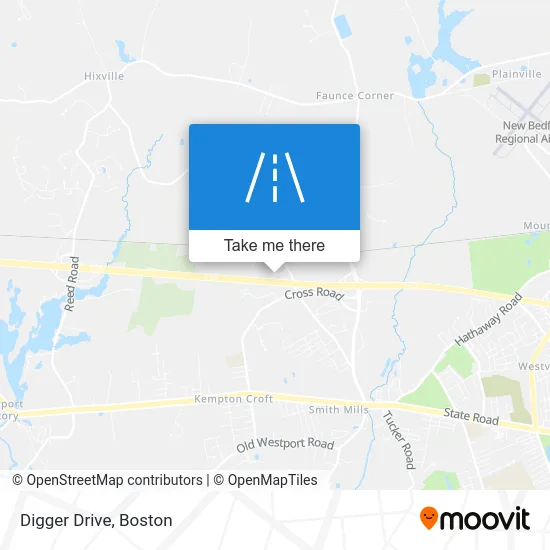 Digger Drive map