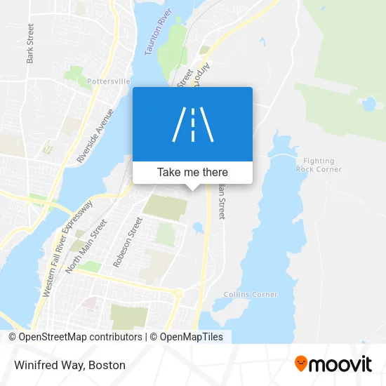 Winifred Way map