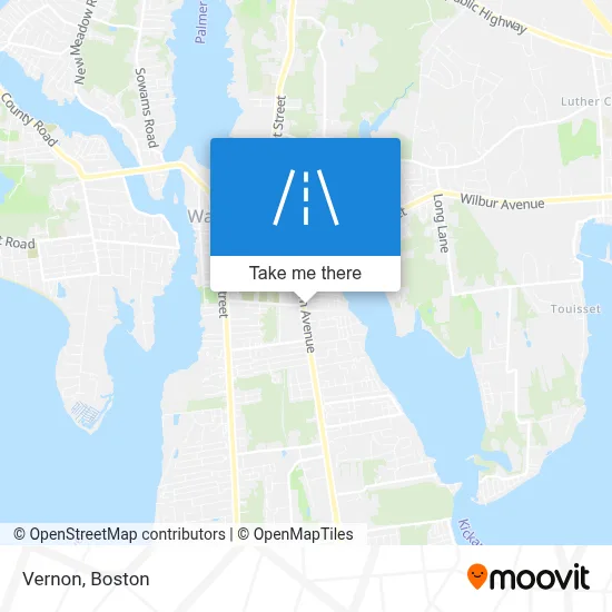 Vernon map