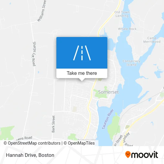 Hannah Drive map