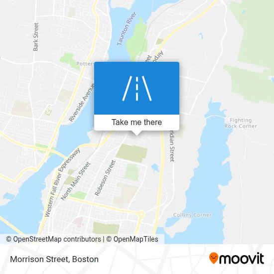 Morrison Street map