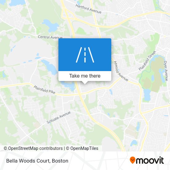 Mapa de Bella Woods Court